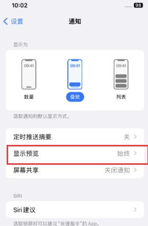 什玲镇苹果售后维修中心分享iPhone手机收不到通知怎么办 