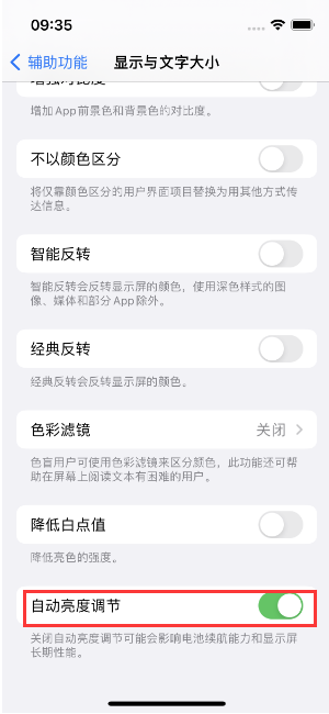 什玲镇苹果15维修店分享iPhone 15 Pro系列屏幕亮度 